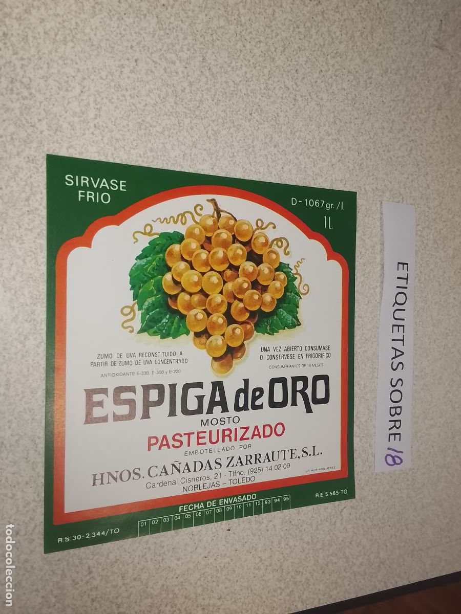 Old Labels: HAGA SU OFERTA - ANTIGUA ETIQUETA DE VINO LICOR co&ntilde;ac manzanilla fino SANLUCAR JEREZ CADIZ EL PUERTO