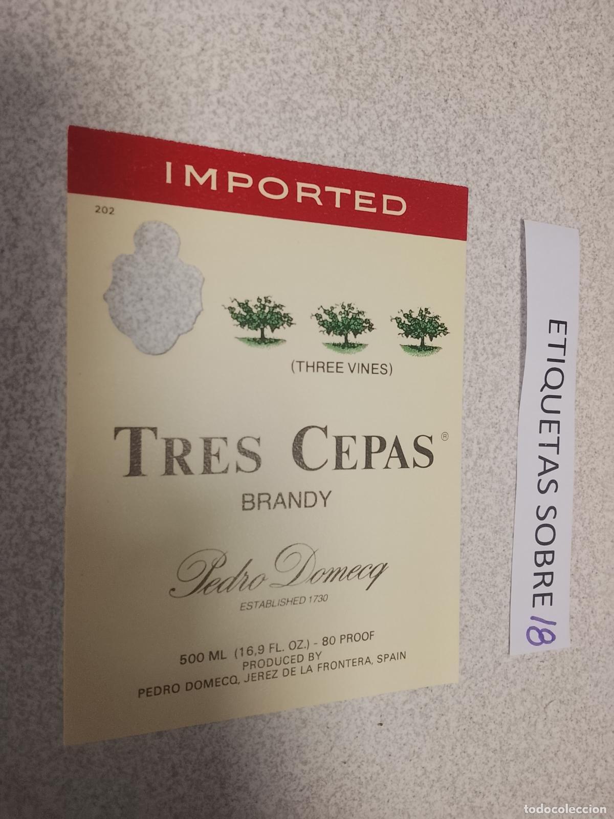 Etiquetas antiguas: HAGA SU OFERTA - ANTIGUA ETIQUETA DE VINO LICOR co&ntilde;ac manzanilla fino SANLUCAR JEREZ CADIZ EL PUERTO