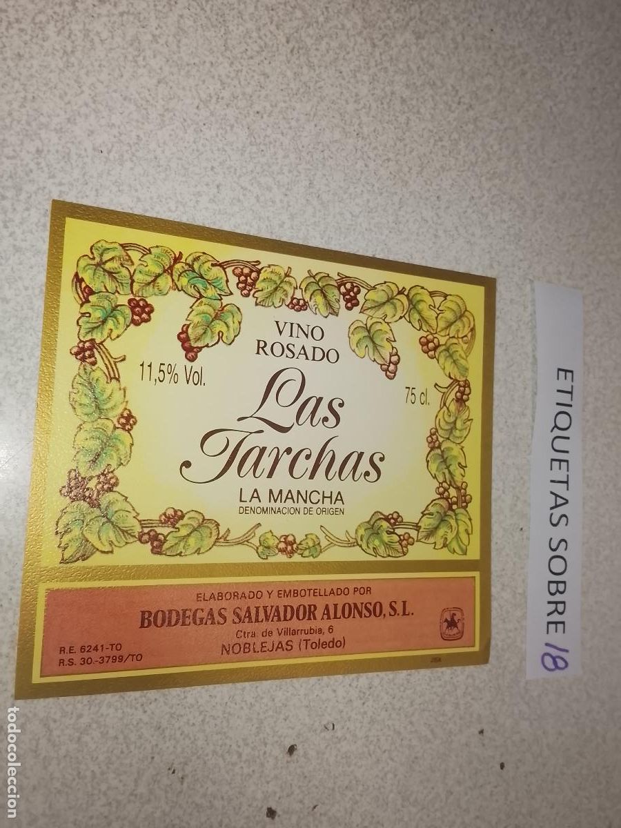 Etiquetas antiguas: HAGA SU OFERTA - ANTIGUA ETIQUETA DE VINO LICOR co&ntilde;ac manzanilla fino SANLUCAR JEREZ CADIZ EL PUERTO