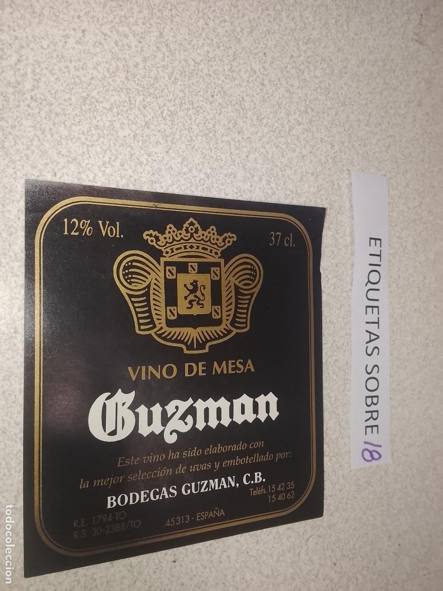 Old Labels: HAGA SU OFERTA - ANTIGUA ETIQUETA DE VINO LICOR co&ntilde;ac manzanilla fino SANLUCAR JEREZ CADIZ EL PUERTO