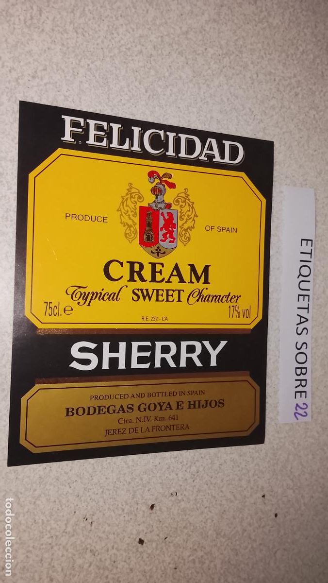 Etiquetas antiguas: HAGA SU OFERTA - ANTIGUA ETIQUETA DE VINO LICOR co&ntilde;ac manzanilla fino SANLUCAR JEREZ CADIZ EL PUERTO
