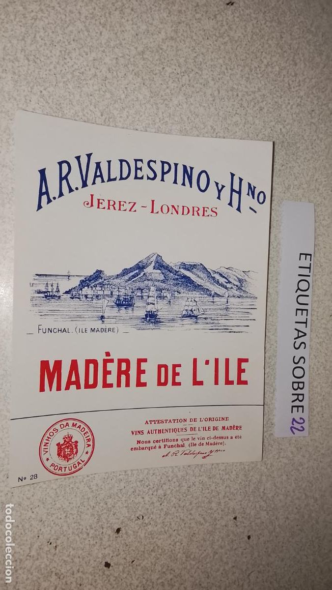Etiquetas antiguas: HAGA SU OFERTA - ANTIGUA ETIQUETA DE VINO LICOR co&ntilde;ac manzanilla fino SANLUCAR JEREZ CADIZ EL PUERTO