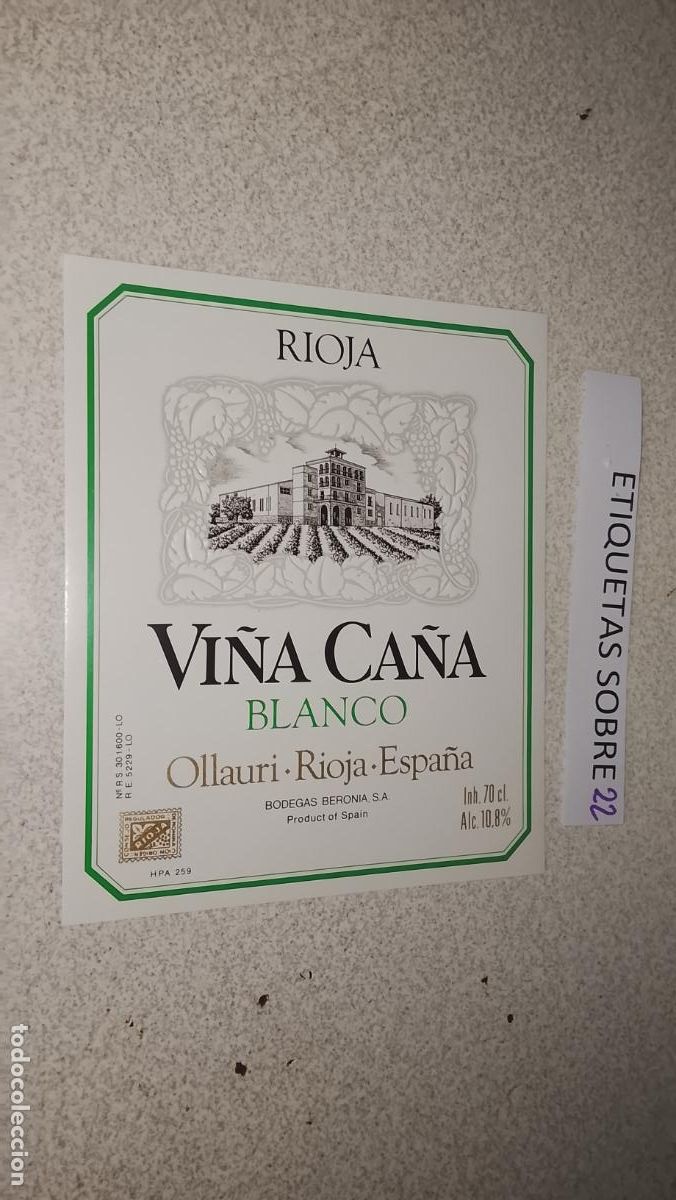 Etiquetas antiguas: HAGA SU OFERTA - ANTIGUA ETIQUETA DE VINO LICOR co&ntilde;ac manzanilla fino SANLUCAR JEREZ CADIZ EL PUERTO