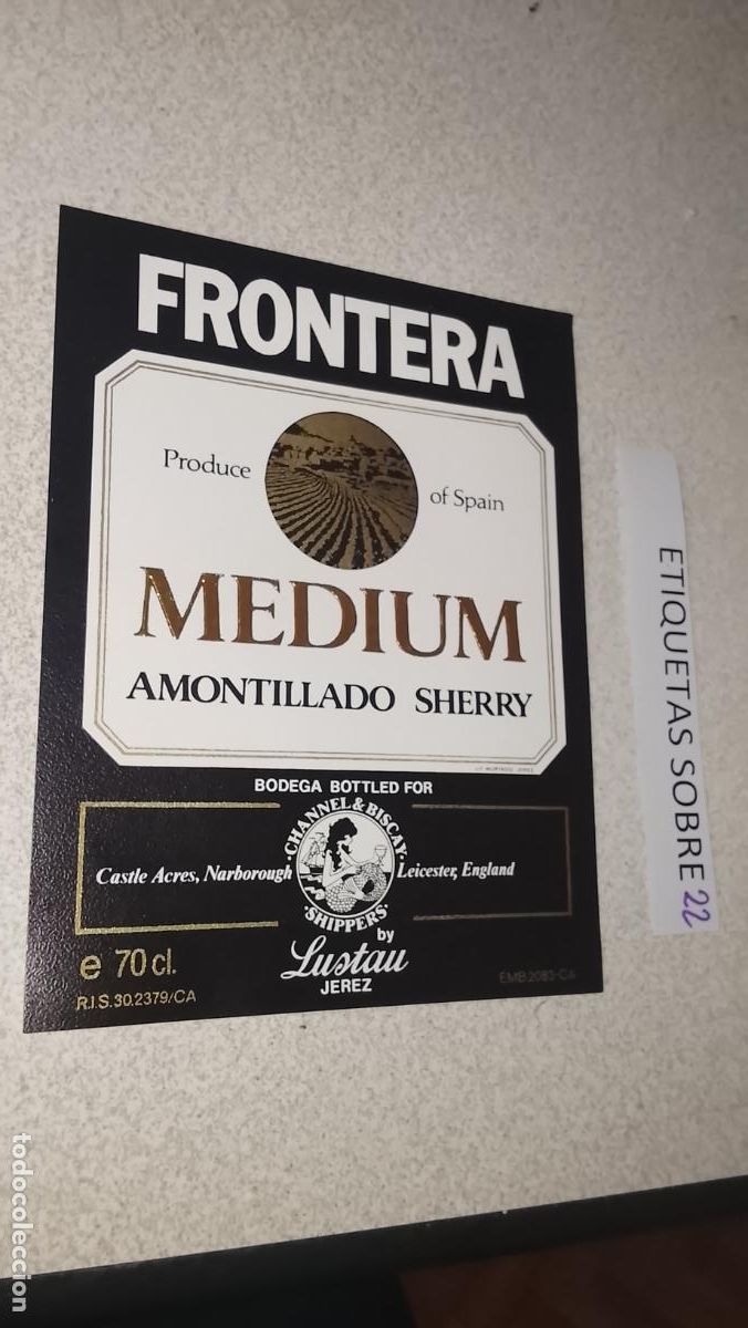 Etiquetas antiguas: HAGA SU OFERTA - ANTIGUA ETIQUETA DE VINO LICOR co&ntilde;ac manzanilla fino SANLUCAR JEREZ CADIZ EL PUERTO