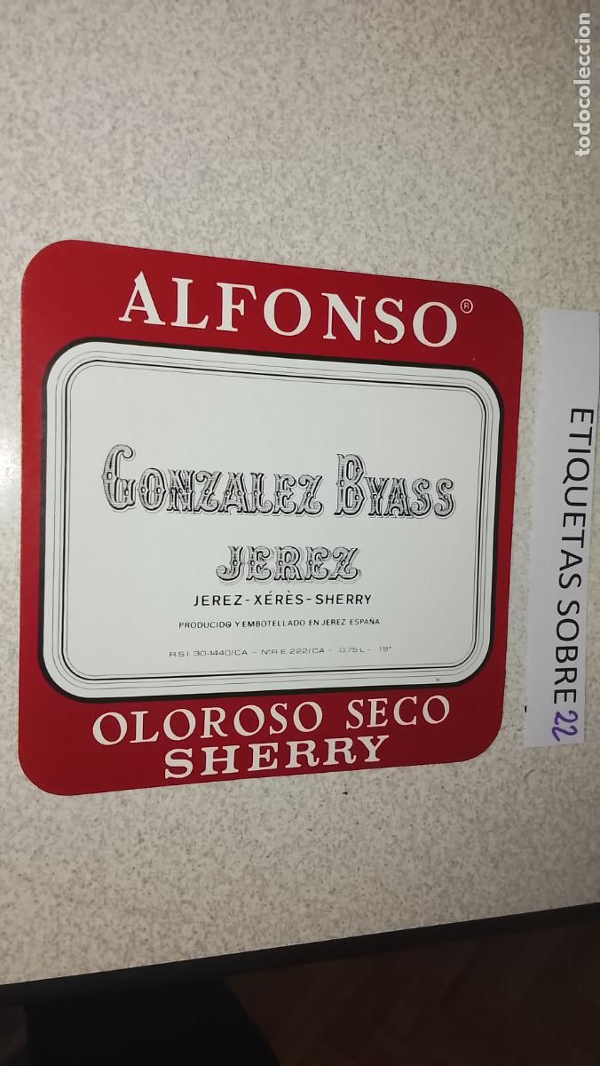 Etiquetas antiguas: HAGA SU OFERTA - ANTIGUA ETIQUETA DE VINO LICOR co&ntilde;ac manzanilla fino SANLUCAR JEREZ CADIZ EL PUERTO