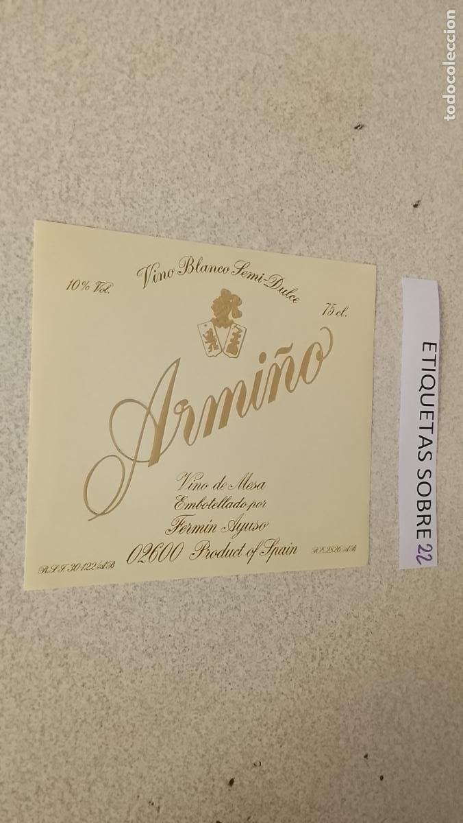 Etiquetas antiguas: HAGA SU OFERTA - ANTIGUA ETIQUETA DE VINO LICOR co&ntilde;ac manzanilla fino SANLUCAR JEREZ CADIZ EL PUERTO