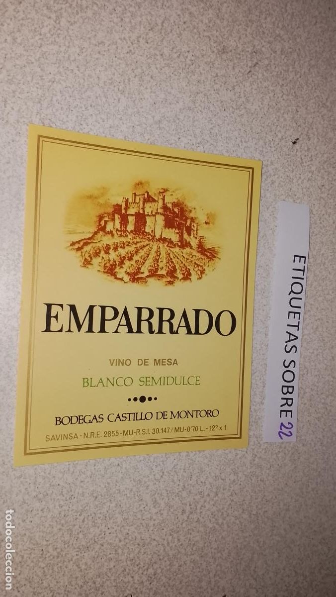 Etiquetas antiguas: HAGA SU OFERTA - ANTIGUA ETIQUETA DE VINO LICOR co&ntilde;ac manzanilla fino SANLUCAR JEREZ CADIZ EL PUERTO