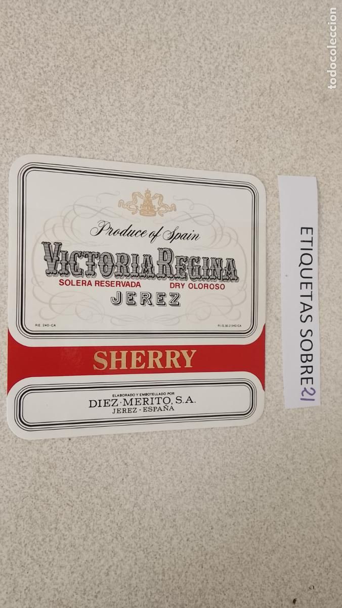 Etiquetas antiguas: HAGA SU OFERTA - ANTIGUA ETIQUETA DE VINO LICOR co&ntilde;ac manzanilla fino SANLUCAR JEREZ CADIZ EL PUERTO