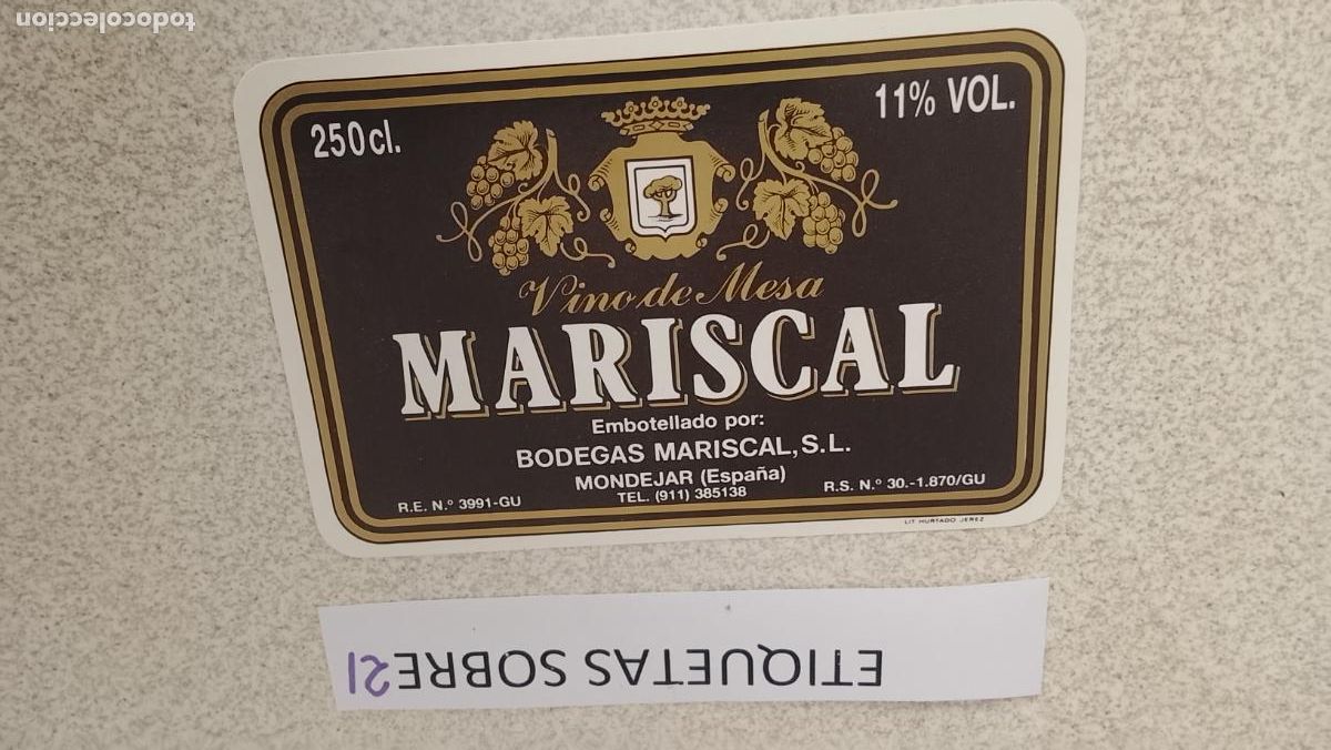 Etiquetas antiguas: HAGA SU OFERTA - ANTIGUA ETIQUETA DE VINO LICOR co&ntilde;ac manzanilla fino SANLUCAR JEREZ CADIZ EL PUERTO