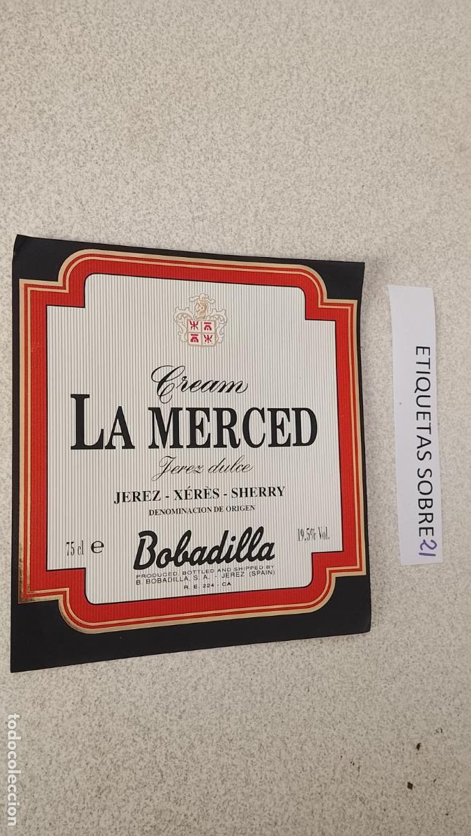 Etiquetas antiguas: HAGA SU OFERTA - ANTIGUA ETIQUETA DE VINO LICOR co&ntilde;ac manzanilla fino SANLUCAR JEREZ CADIZ EL PUERTO