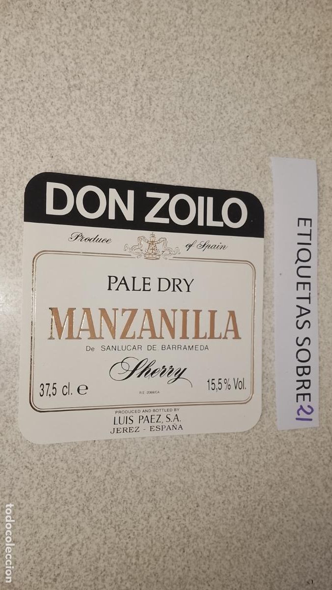 Etiquetas antiguas: HAGA SU OFERTA - ANTIGUA ETIQUETA DE VINO LICOR co&ntilde;ac manzanilla fino SANLUCAR JEREZ CADIZ EL PUERTO