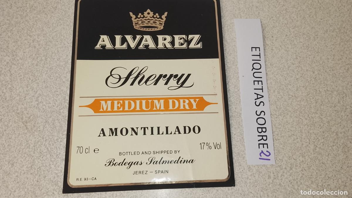 Etiquetas antiguas: HAGA SU OFERTA - ANTIGUA ETIQUETA DE VINO LICOR co&ntilde;ac manzanilla fino SANLUCAR JEREZ CADIZ EL PUERTO