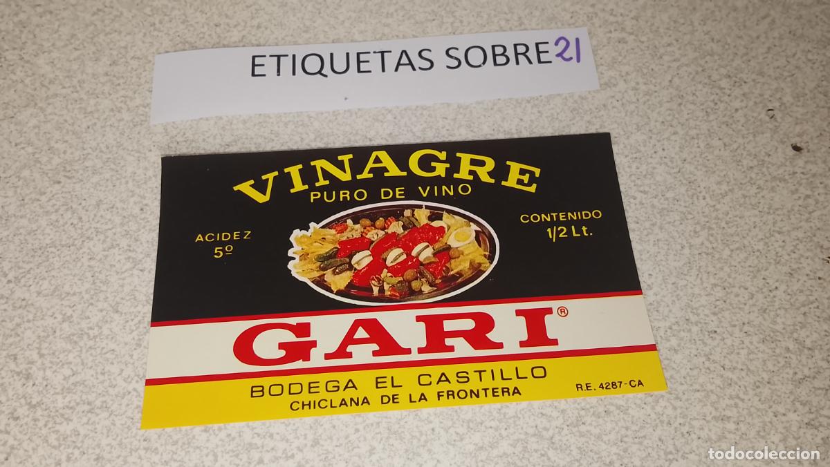 Etiquetas antiguas: HAGA SU OFERTA - ANTIGUA ETIQUETA DE VINO LICOR co&ntilde;ac manzanilla fino SANLUCAR JEREZ CADIZ EL PUERTO
