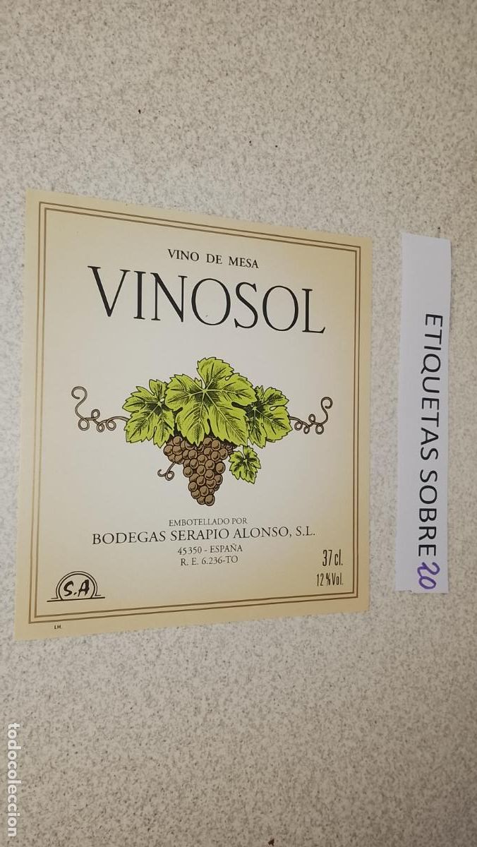 Etiquetas antiguas: HAGA SU OFERTA - ANTIGUA ETIQUETA DE VINO LICOR co&ntilde;ac manzanilla fino SANLUCAR JEREZ CADIZ EL PUERTO