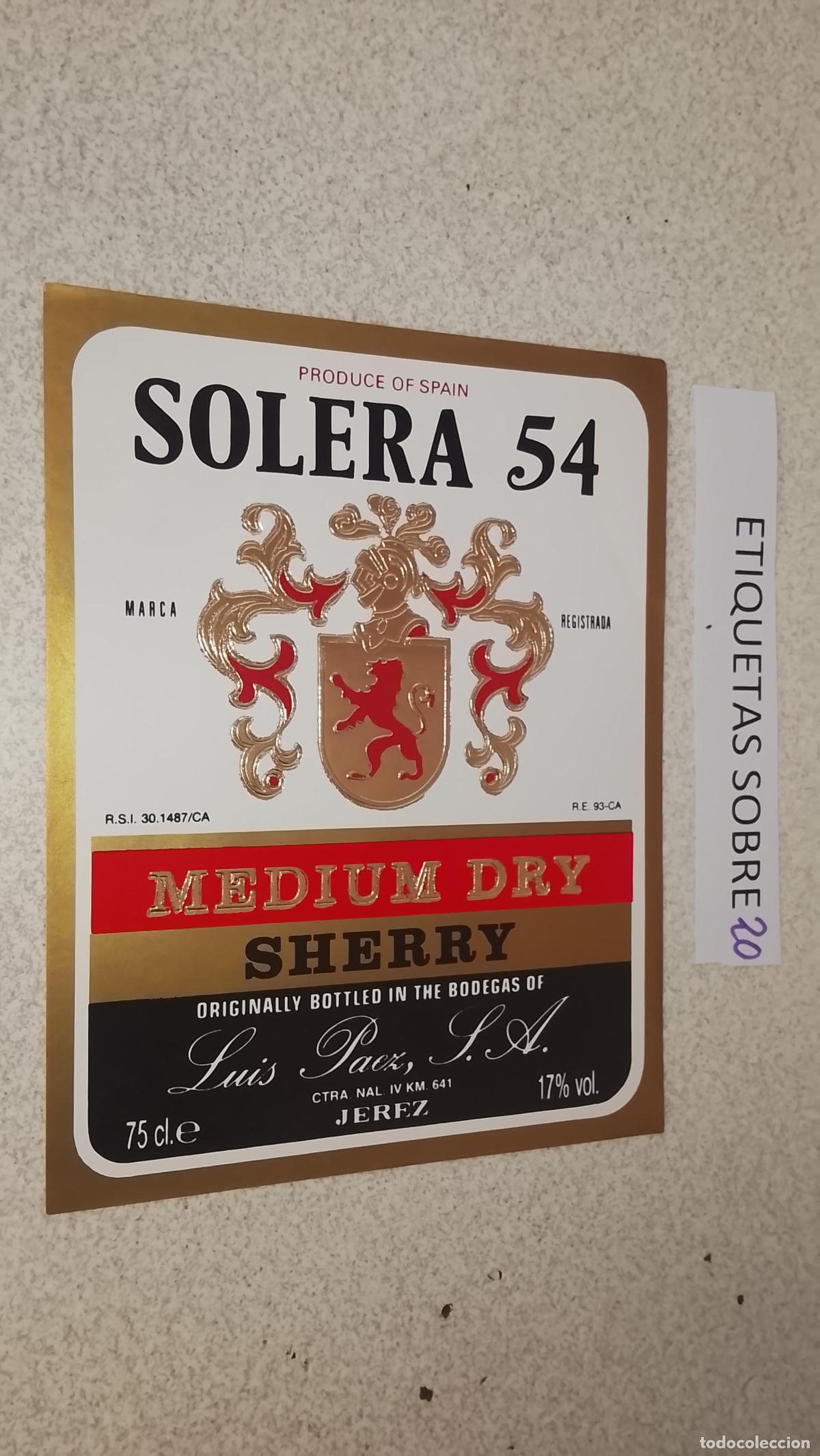 Etiquetas antiguas: HAGA SU OFERTA - ANTIGUA ETIQUETA DE VINO LICOR co&ntilde;ac manzanilla fino SANLUCAR JEREZ CADIZ EL PUERTO