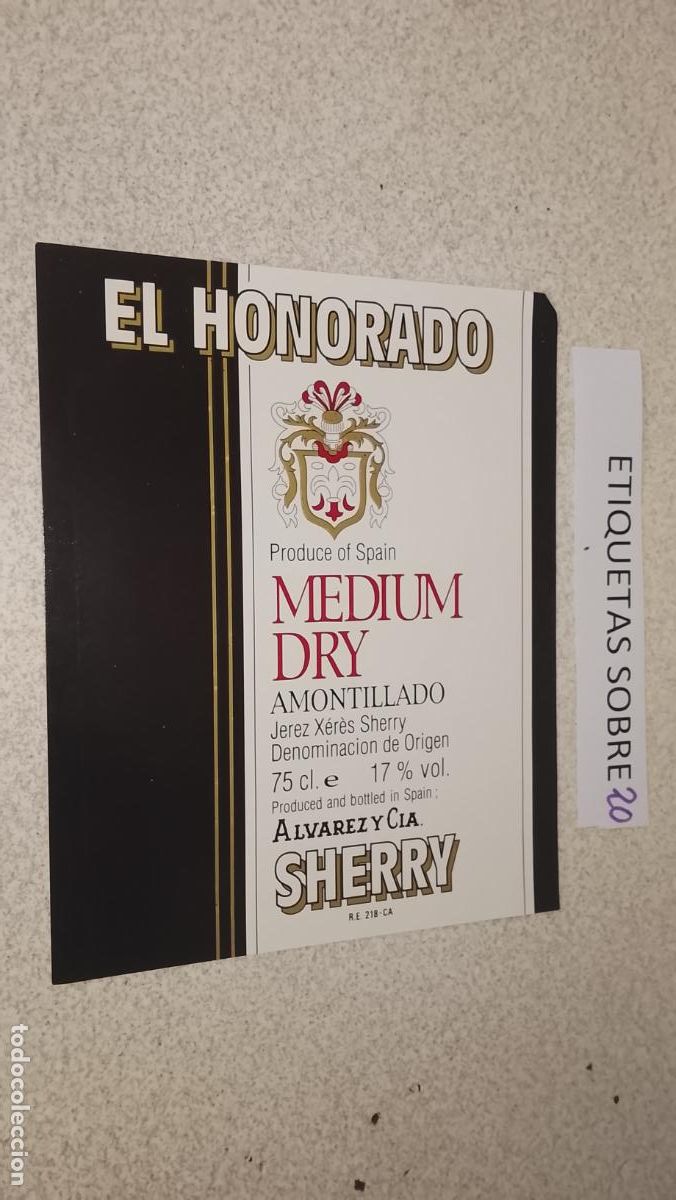 Etiquetas antiguas: HAGA SU OFERTA - ANTIGUA ETIQUETA DE VINO LICOR co&ntilde;ac manzanilla fino SANLUCAR JEREZ CADIZ EL PUERTO