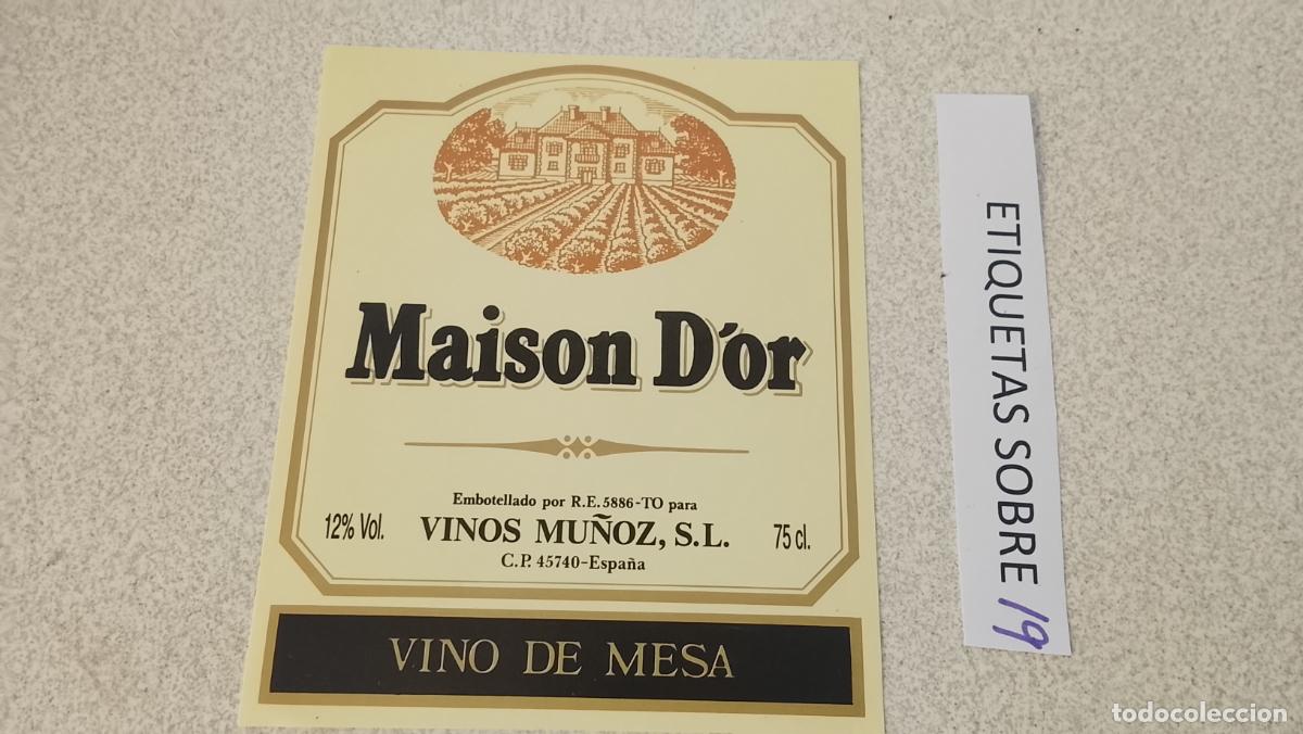 Etiquetas antiguas: HAGA SU OFERTA - ANTIGUA ETIQUETA DE VINO LICOR co&ntilde;ac manzanilla fino SANLUCAR JEREZ CADIZ EL PUERTO