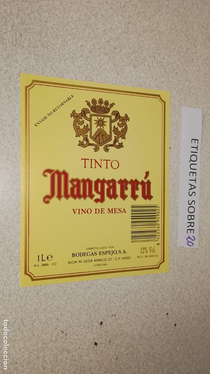 Etiquetas antiguas: HAGA SU OFERTA - ANTIGUA ETIQUETA DE VINO LICOR co&ntilde;ac manzanilla fino SANLUCAR JEREZ CADIZ EL PUERTO