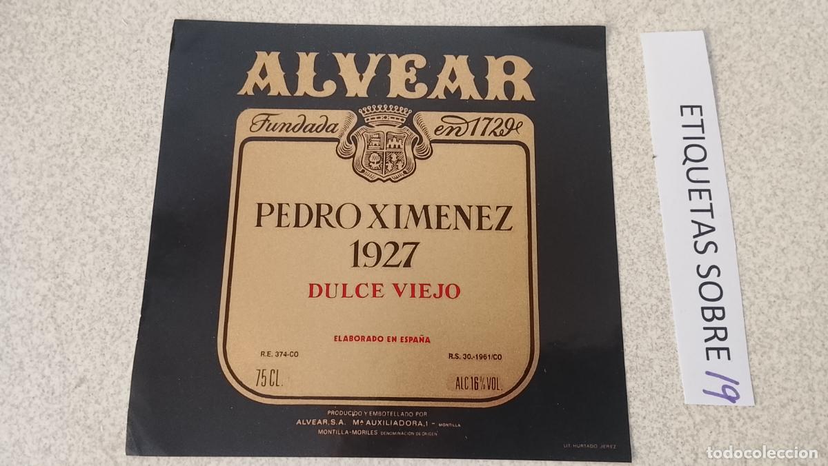 Etiquetas antiguas: HAGA SU OFERTA - ANTIGUA ETIQUETA DE VINO LICOR co&ntilde;ac manzanilla fino SANLUCAR JEREZ CADIZ EL PUERTO