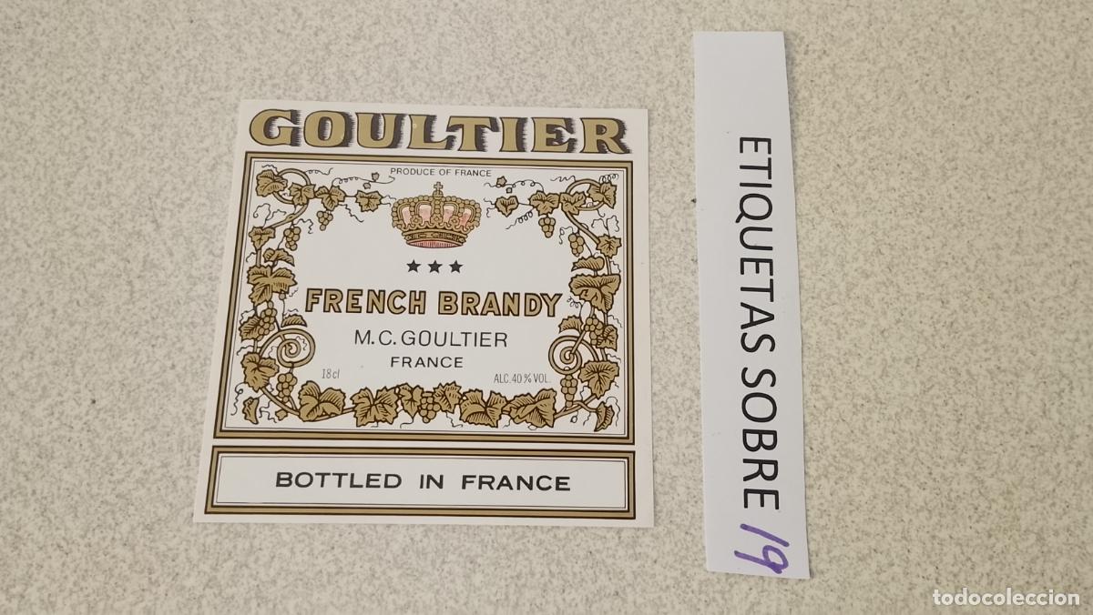 Etiquetas antiguas: HAGA SU OFERTA - ANTIGUA ETIQUETA DE VINO LICOR co&ntilde;ac manzanilla fino SANLUCAR JEREZ CADIZ EL PUERTO