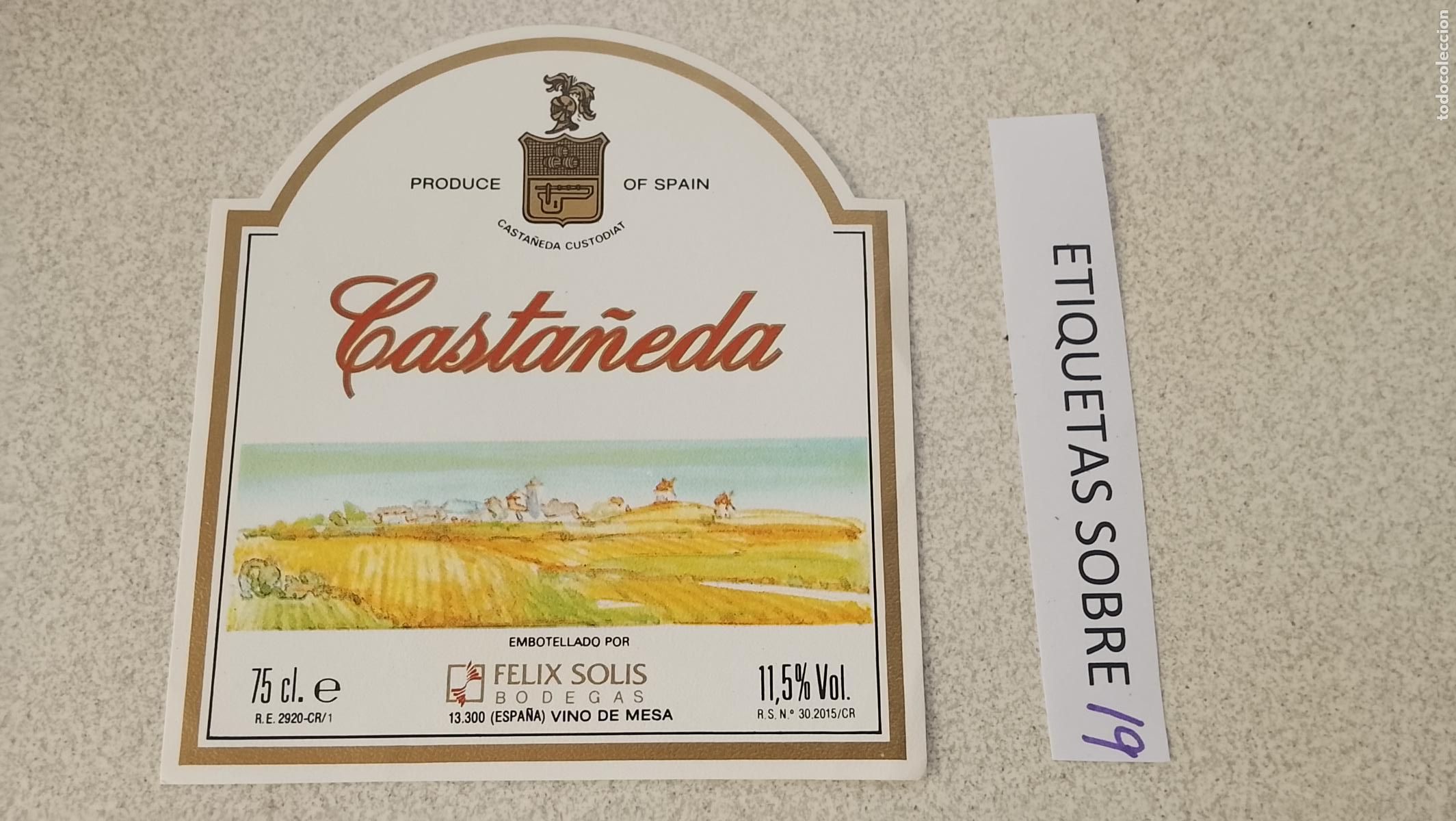 Etichette antiche: HAGA SU OFERTA - ANTIGUA ETIQUETA DE VINO LICOR co&ntilde;ac manzanilla fino SANLUCAR JEREZ CADIZ EL PUERTO