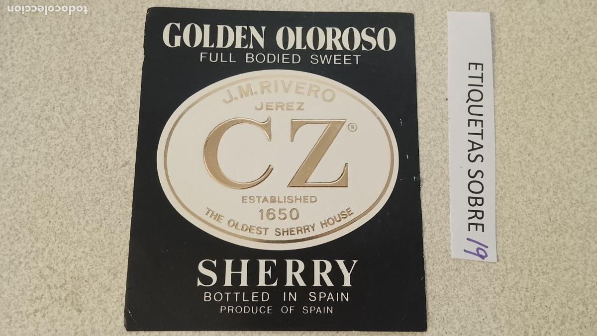 Etiquetas antiguas: HAGA SU OFERTA - ANTIGUA ETIQUETA DE VINO LICOR co&ntilde;ac manzanilla fino SANLUCAR JEREZ CADIZ EL PUERTO