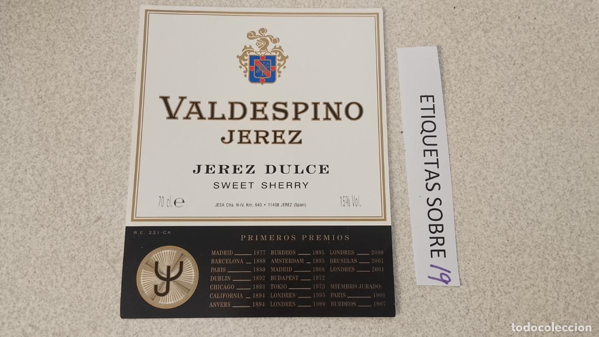 Etiquetas antiguas: HAGA SU OFERTA - ANTIGUA ETIQUETA DE VINO LICOR co&ntilde;ac manzanilla fino SANLUCAR JEREZ CADIZ EL PUERTO