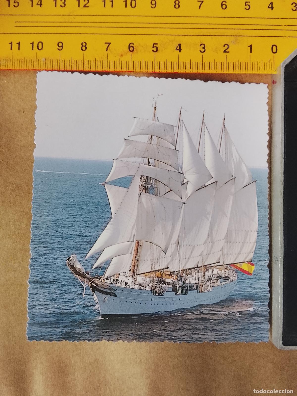 Etiquetas antiguas: BARCO VELERO - BUQUE ESCUELA JUAN SEBASTIAN ELCANO EL CANO - TROQUELADO