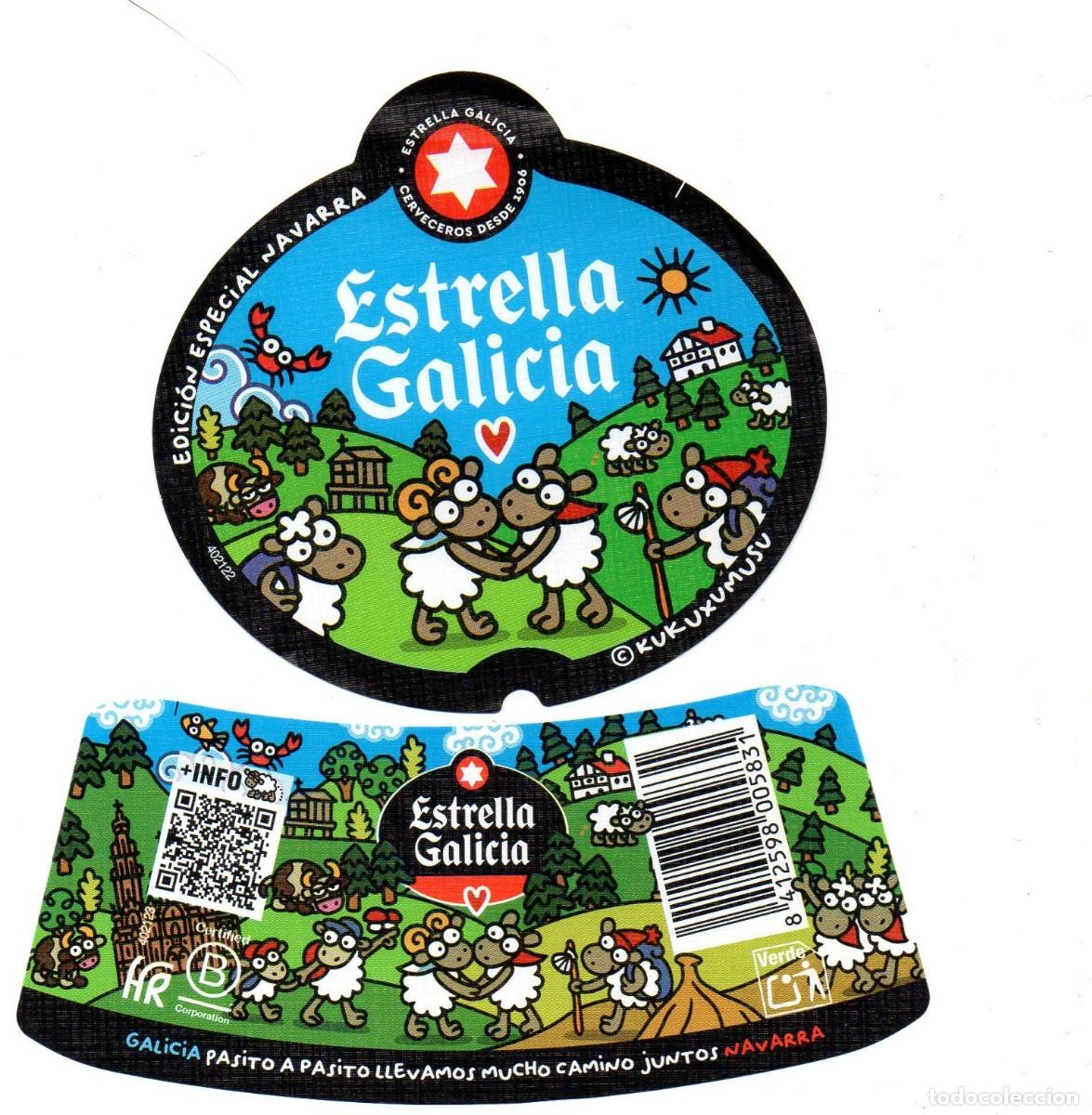 Etiquetas antiguas: ETIQUETAS ESTRELLA GALICIA