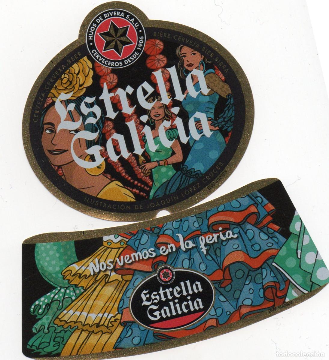Etiquetas antiguas: ETIQUETAS ESTRELLA GALICIA