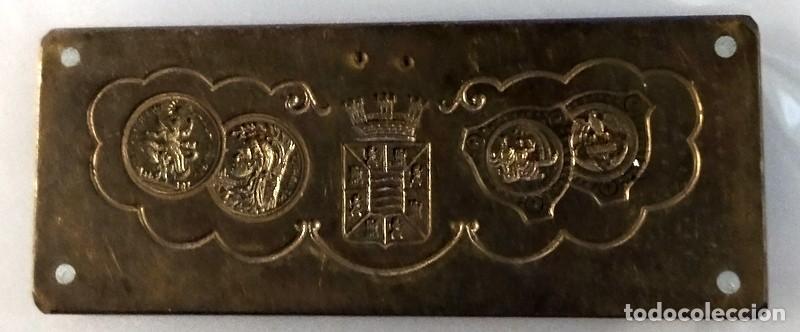 Etiquetas antiguas: PLANCHA ORIGINAL IMPRESION ETIQUETA VINOS DE JEREZ DE LA FRONTERA, 95X45MM