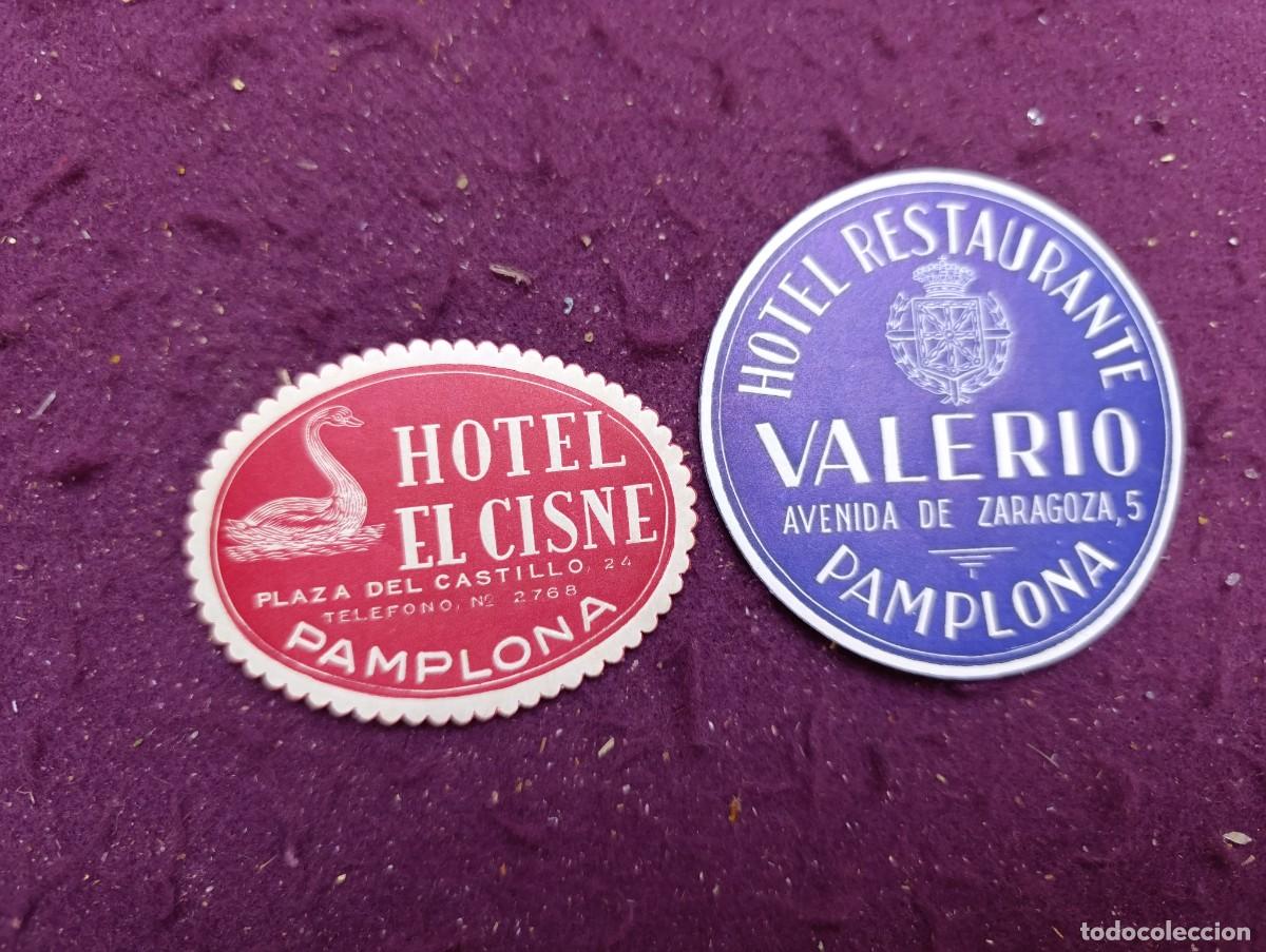 Alte Etiketten: LE13, Lote de antiguas etiquetas y/o publicidad de hoteles, surtidas