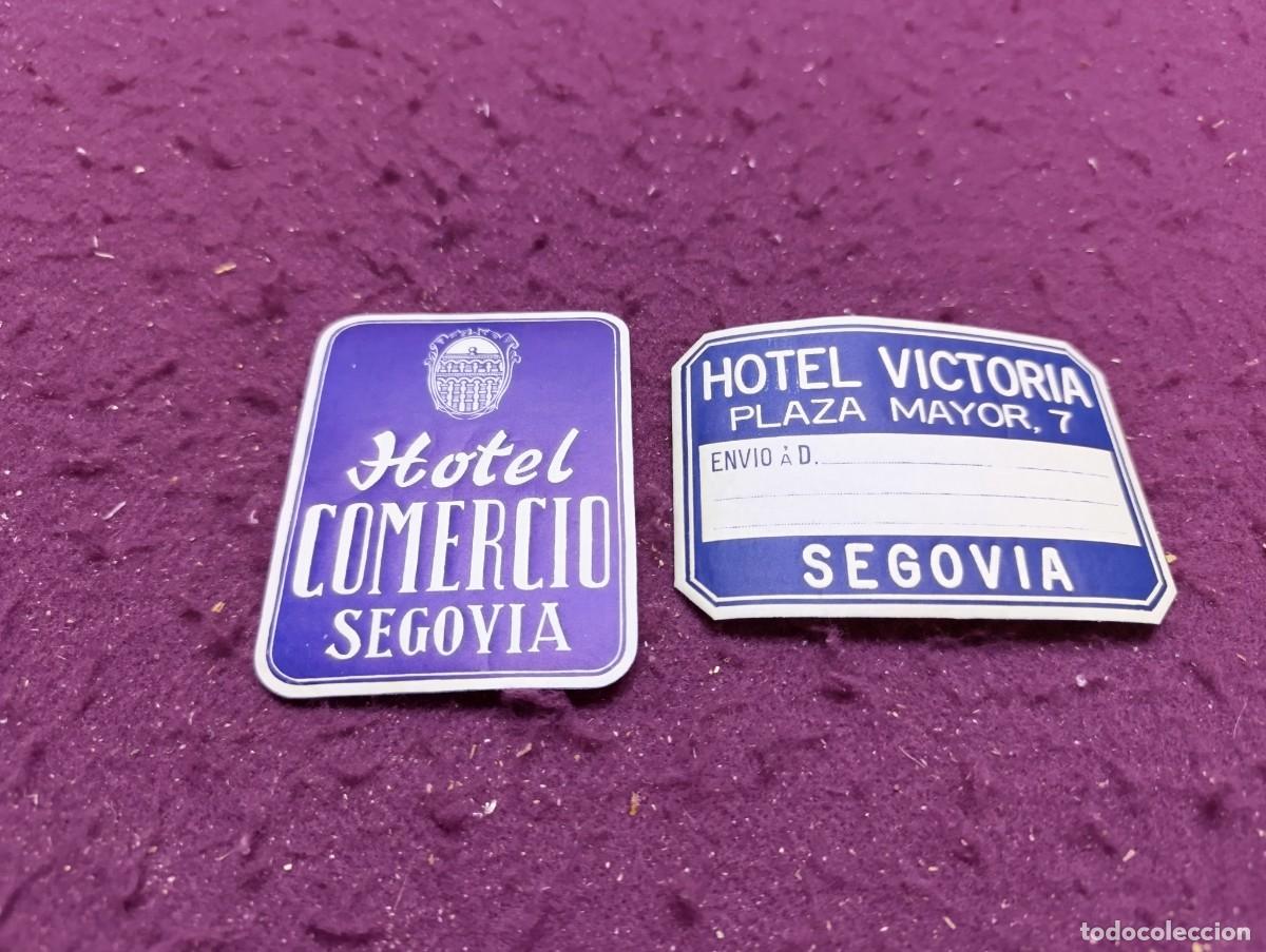 Alte Etiketten: LE18, Lote de antiguas etiquetas y/o publicidad de hoteles, surtidas