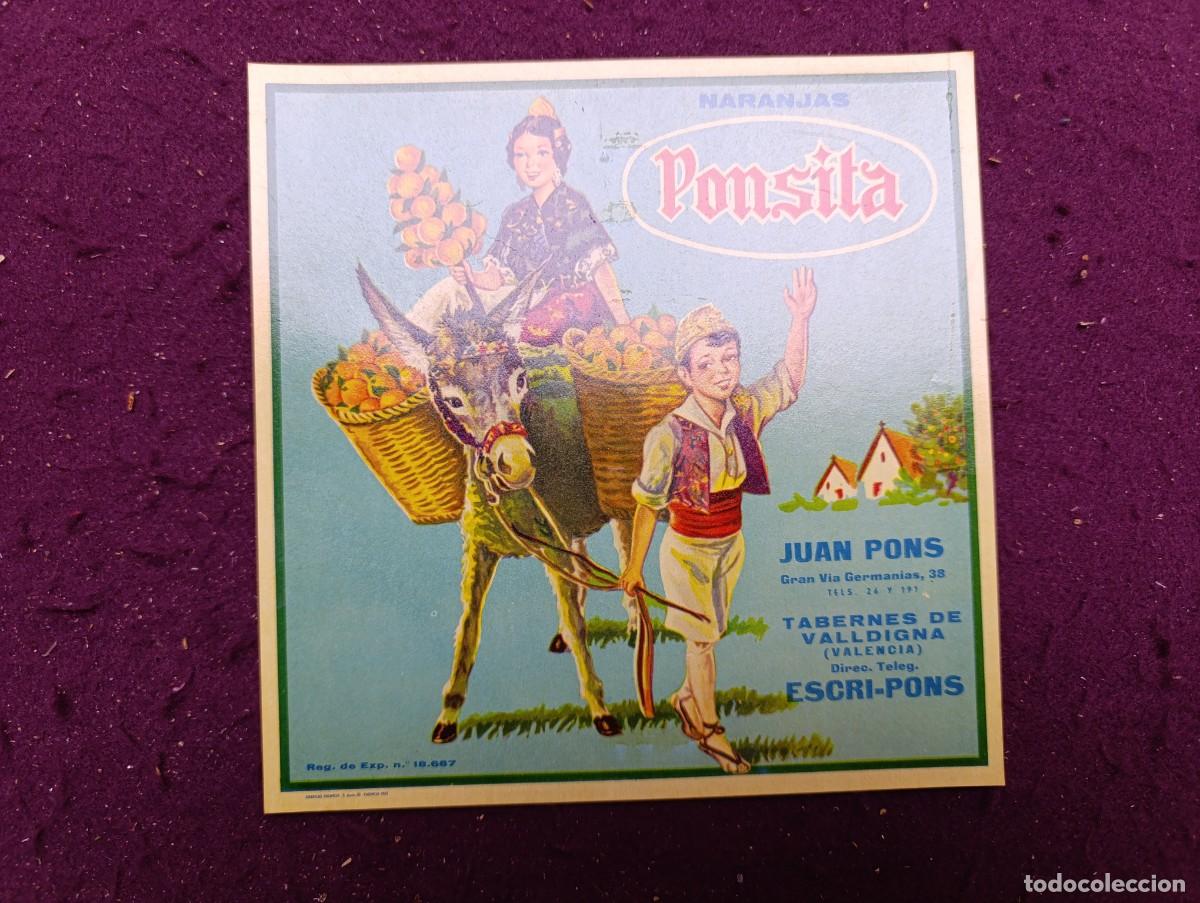 Alte Etiketten: Antigua Etiqueta, Ponsita