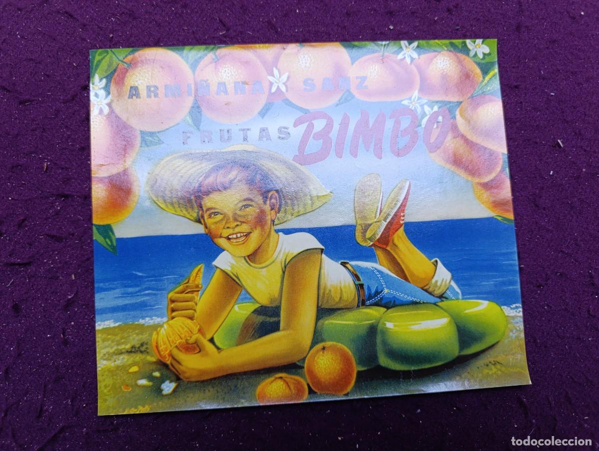 Alte Etiketten: Antigua Etiqueta, Bimbo