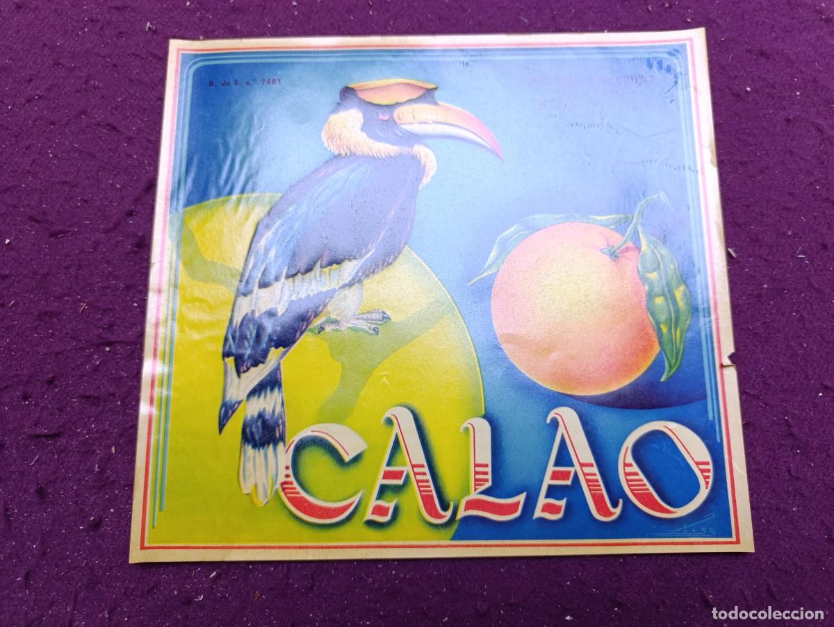 Alte Etiketten: Antigua Etiqueta, Calao