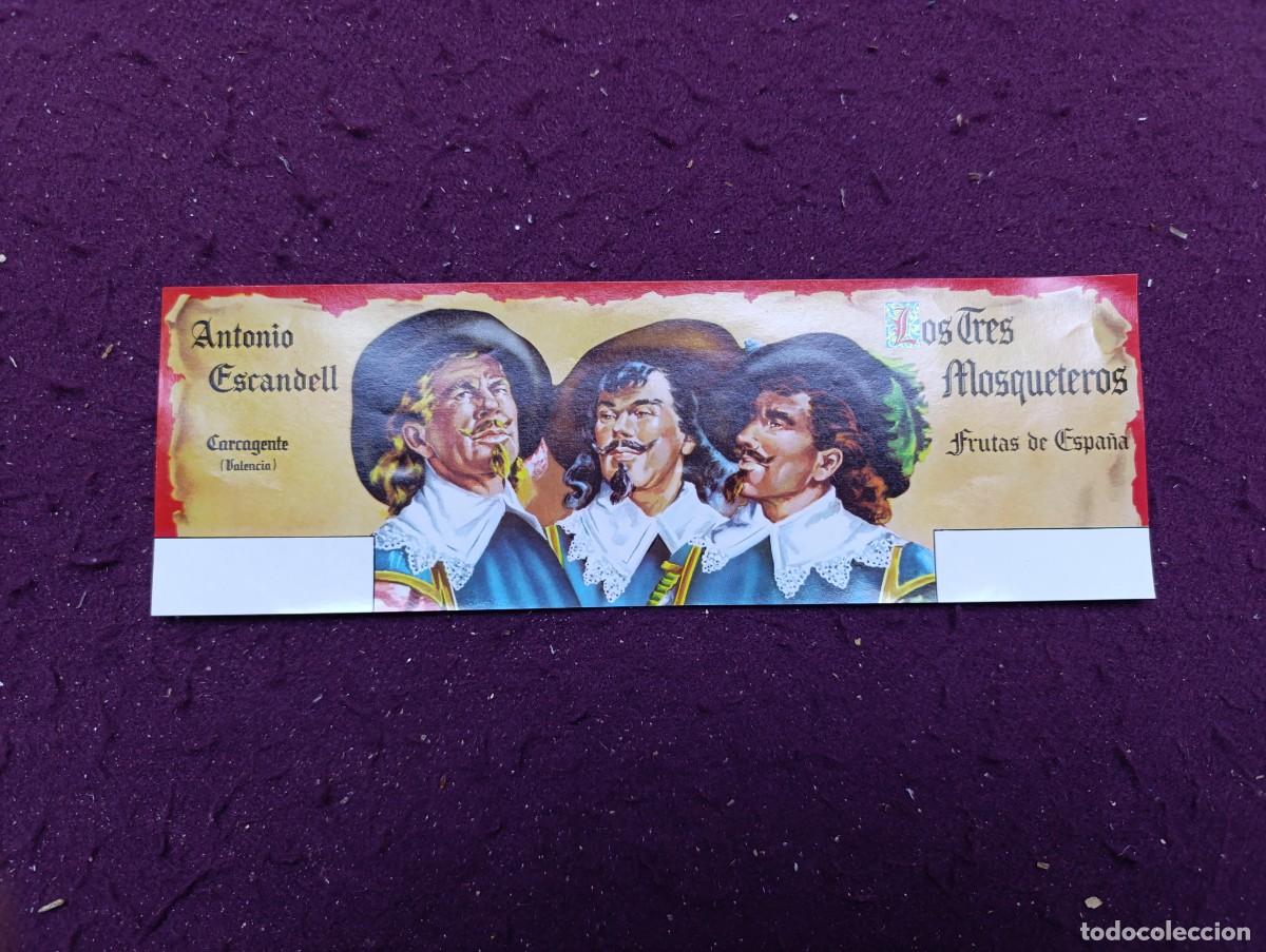 Alte Etiketten: Antigua Etiqueta, Los Tres Mosqueteros