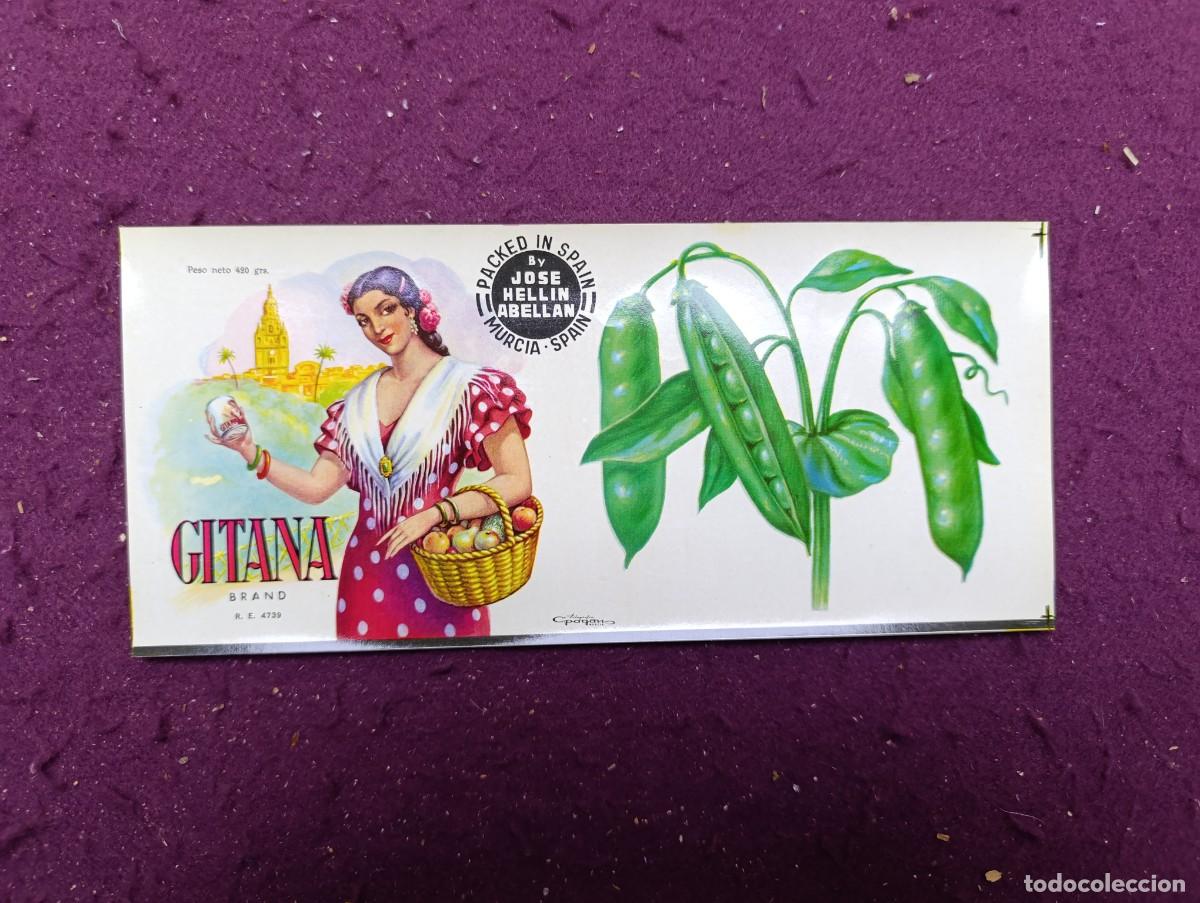 Etichette antiche: Antigua Etiqueta, Gitana