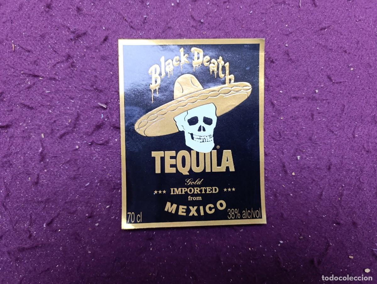 Etichette antiche: Etiqueta de Tequila, Black Death