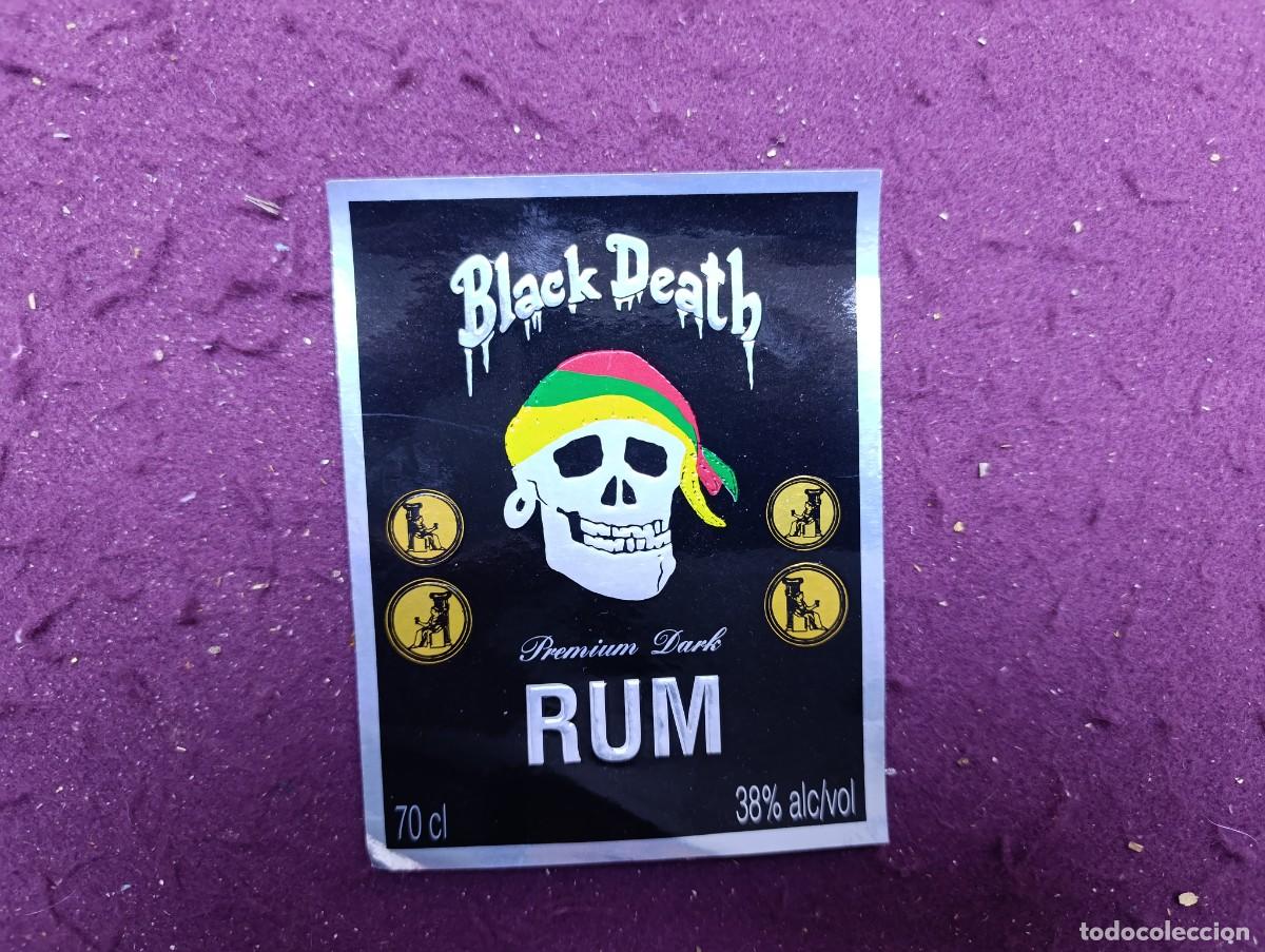 Etichette antiche: Etiqueta de Ron, Black Death