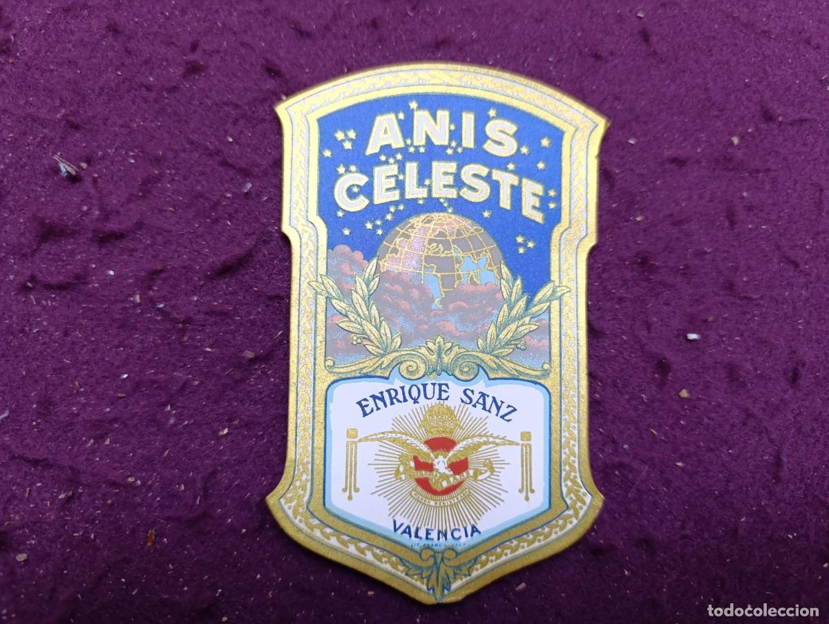 Etichette antiche: Etiqueta de An&iacute;s Celeste