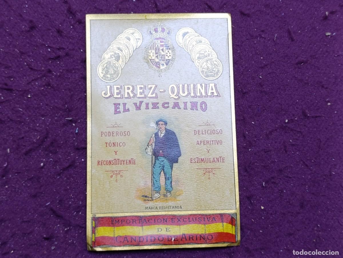 Old Labels: Etiqueta de Jerez El Vizcaino