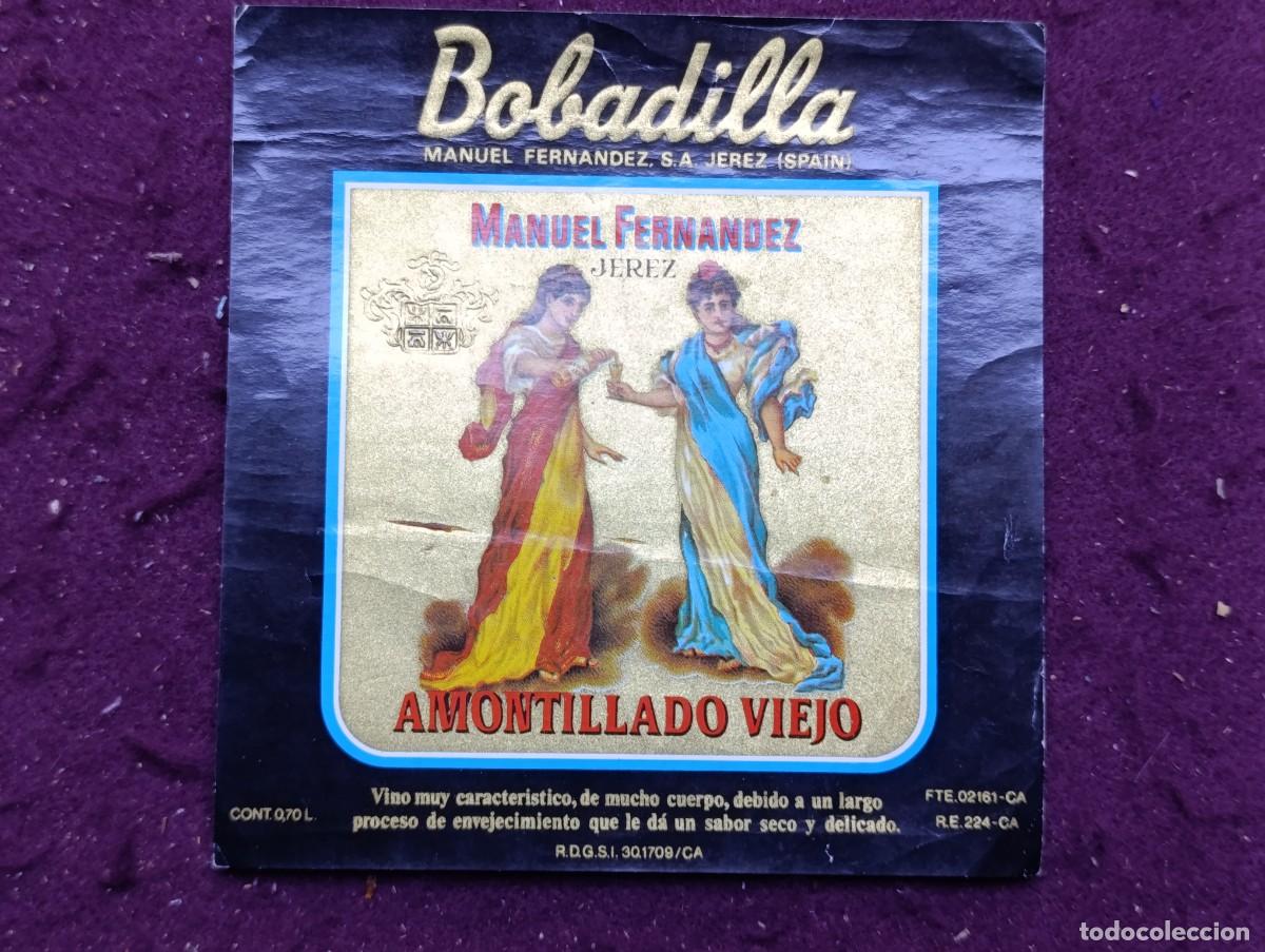 Old Labels: Etiqueta de Jerez Manuel Fern&aacute;ndez