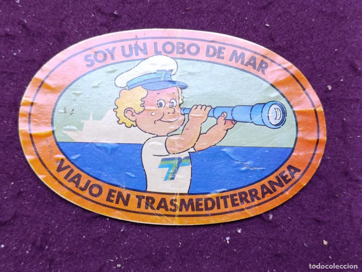 Etichette antiche: Etiqueta de Transmediterr&aacute;nea, Soy un Lobo de Mar