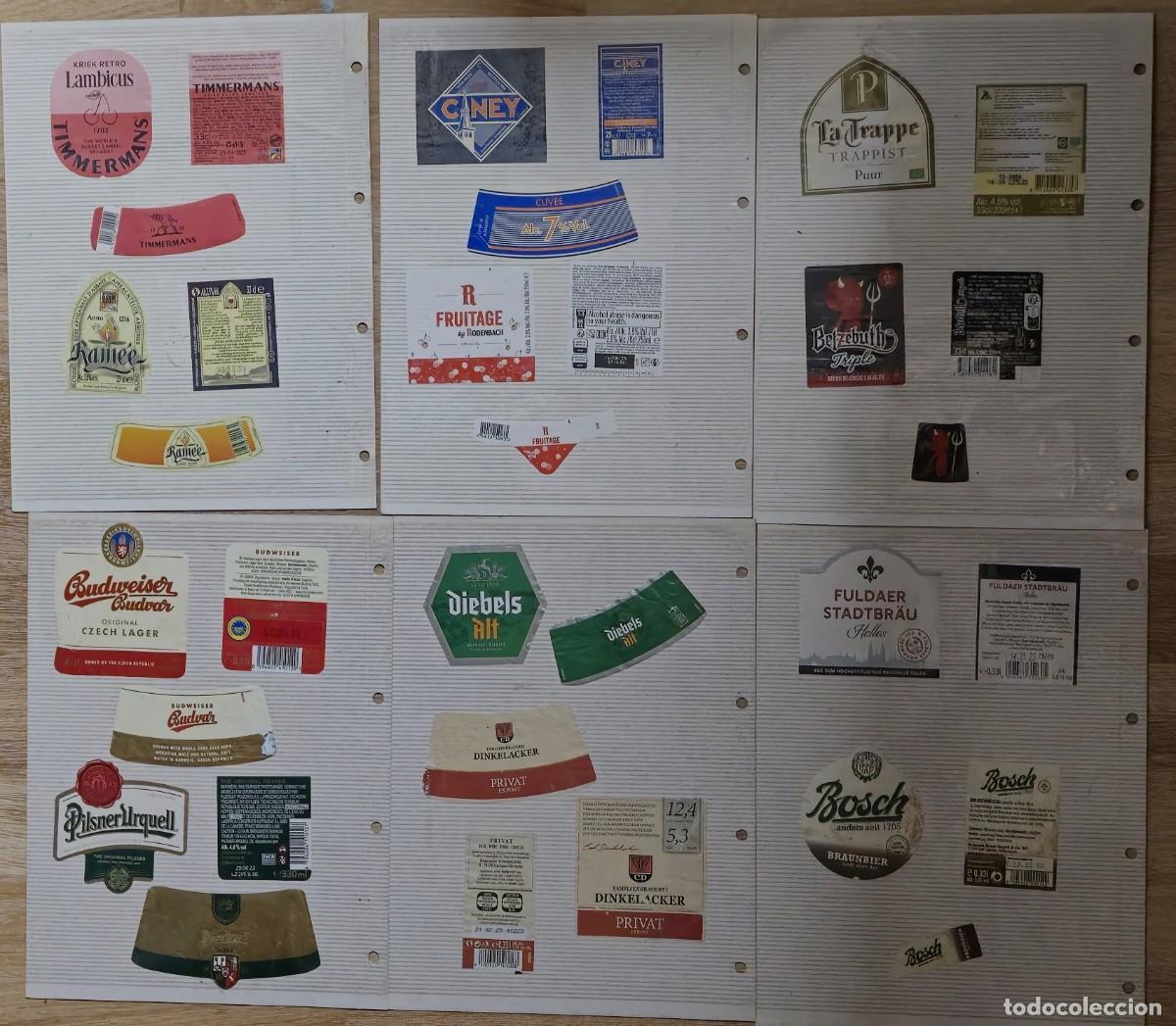 &Eacute;tiquettes anciennes: Colecci&oacute;n de Etiquetas de Cervezas del Mundo