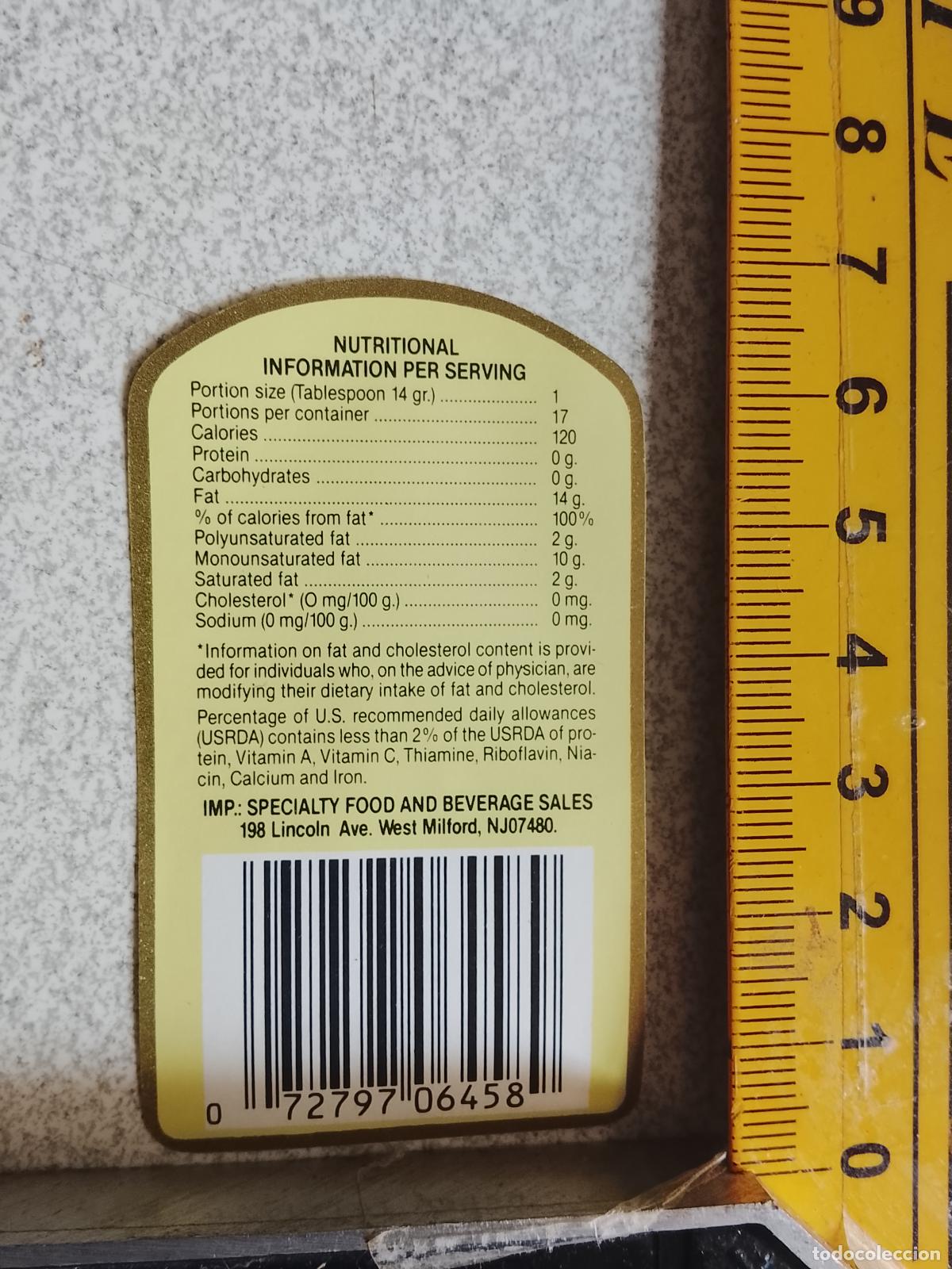Etiquetas antiguas: ANTIGUA ETIQUETA ACEITE OLIVA