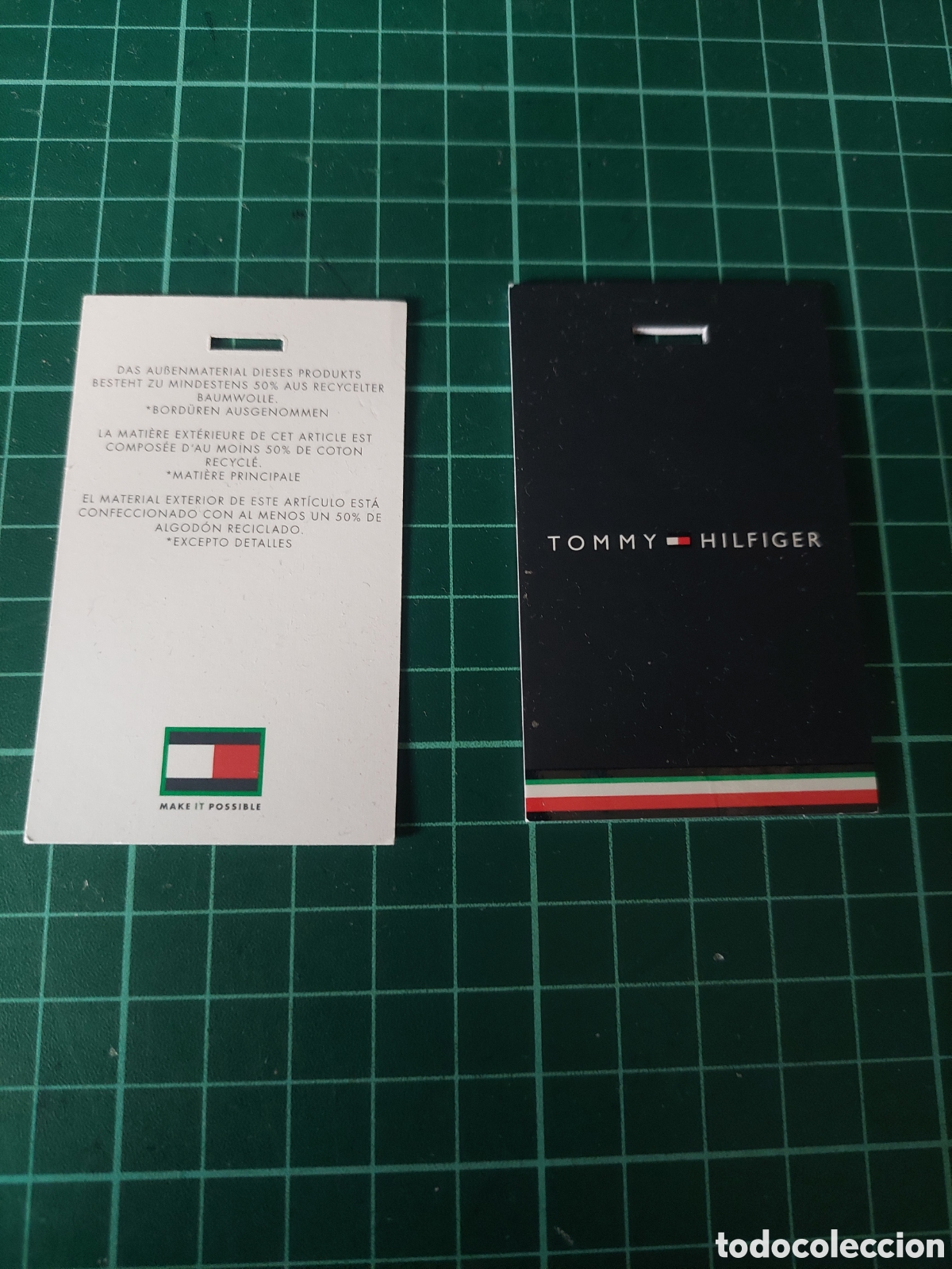 Etiquetas antiguas: Etiqueta timmy hildiger moda