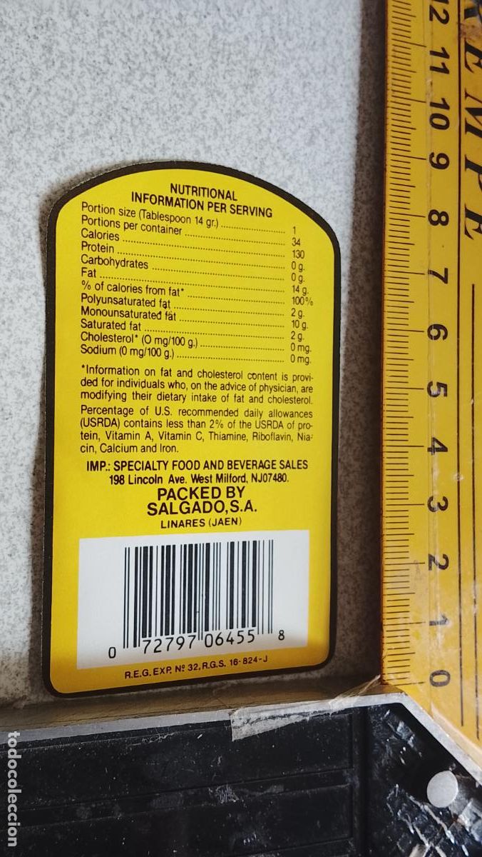 Etiquetas antiguas: ANTIGUA ETIQUETA ACEITE OLIVA LA GIRALDA