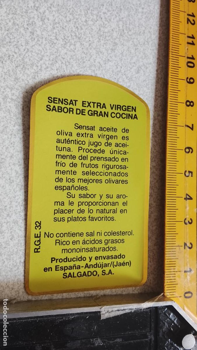 Etiquetas antiguas: ANTIGUA ETIQUETA ACEITE OLIVA LA GIRALDA