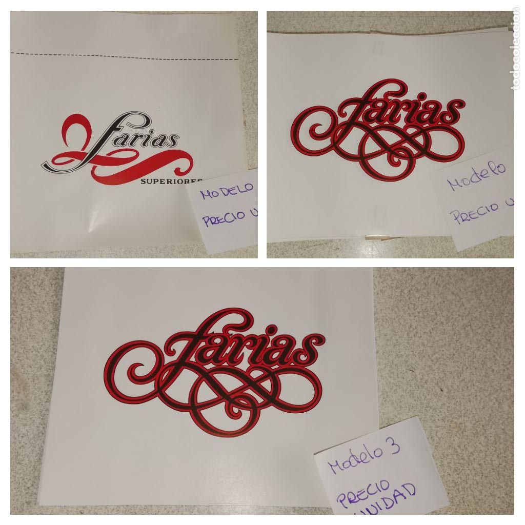 Etiquetas antiguas: ANTIGUA ETIQUETA TABACO PUROS FARIAS . HAY 3 MODELOS A ELEGIR ,PRECIO UNIDAD